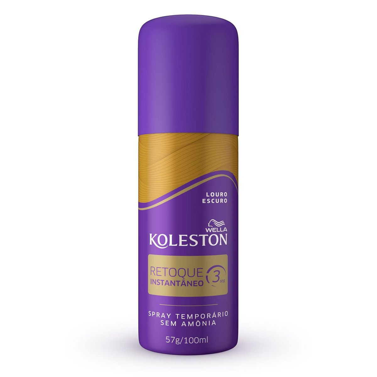 Retoque Instantâneo Koleston Louro Escuro 100ml Spray | DrogaRaia (BR)
