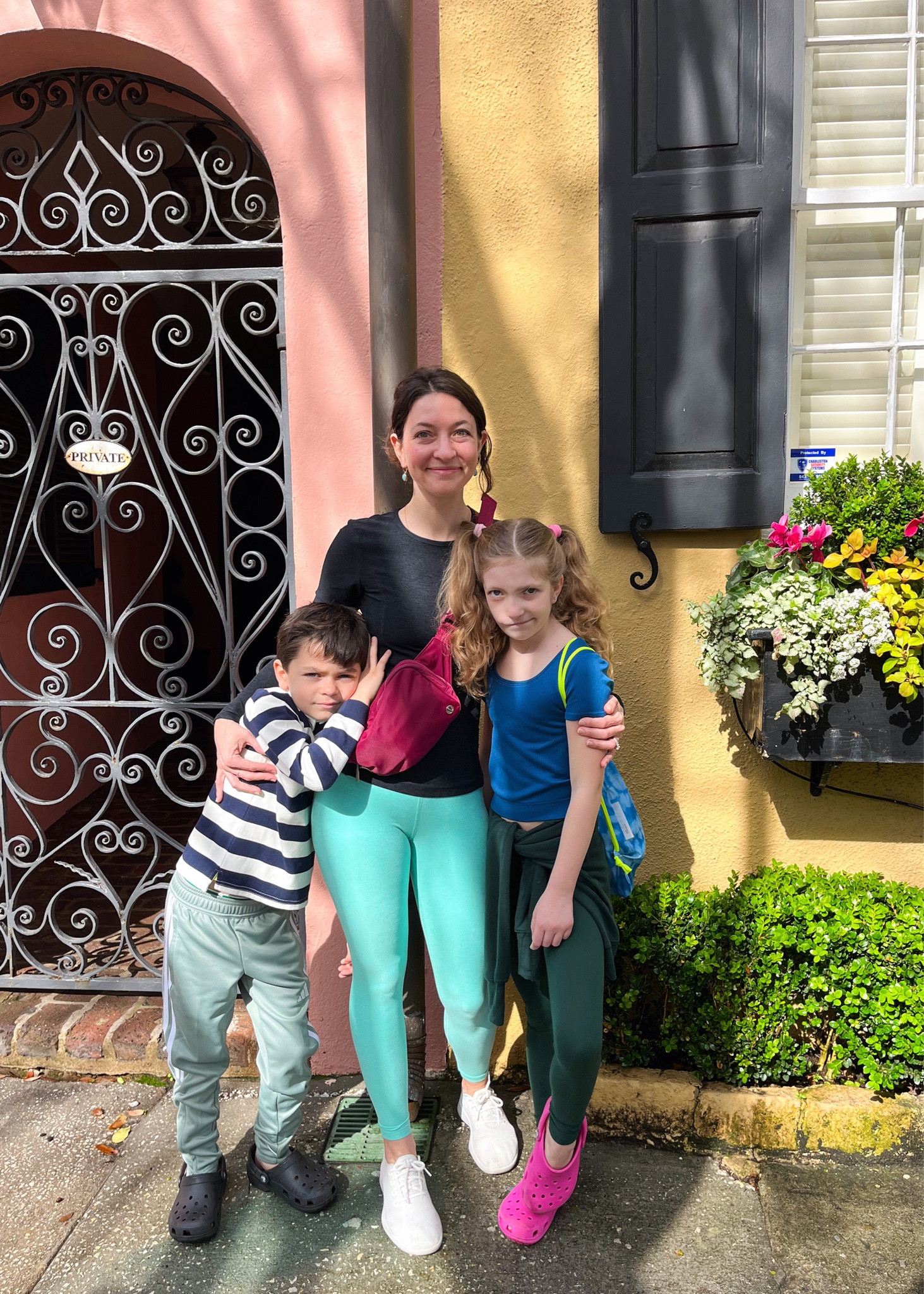 Day 3: Charleston

We had the best day exploring Charleston! We ordered room service for breakfast the night before so it would be delivered when we woke up the next morning (sometimes sitting down for meals in restaurants takes up so much extra time!) & then immediately left to explore! Our first stop was Rainbow Row. From there we walked to the Battery & then to the Nathaniel Russel House where we did a self guided audio tour. The house & gardens were beautiful & we all loved it! They give you each a headset & it kept the kids engaged the entire time. Then we headed to King Street for some shopping, got vegan ice cream at Off Track, went to T Bonz for lunch, & walked the City Market. We got back to the hotel kind of late in the day so we all showered & then took a quick walk to the Pineapple Fountain to watch the sunset. For dinner, we ordered pizza from Frannie & the Fox & spent the rest of the night cuddled up in bed. 

#LTKfitness #LTKtravel #LTKfamily