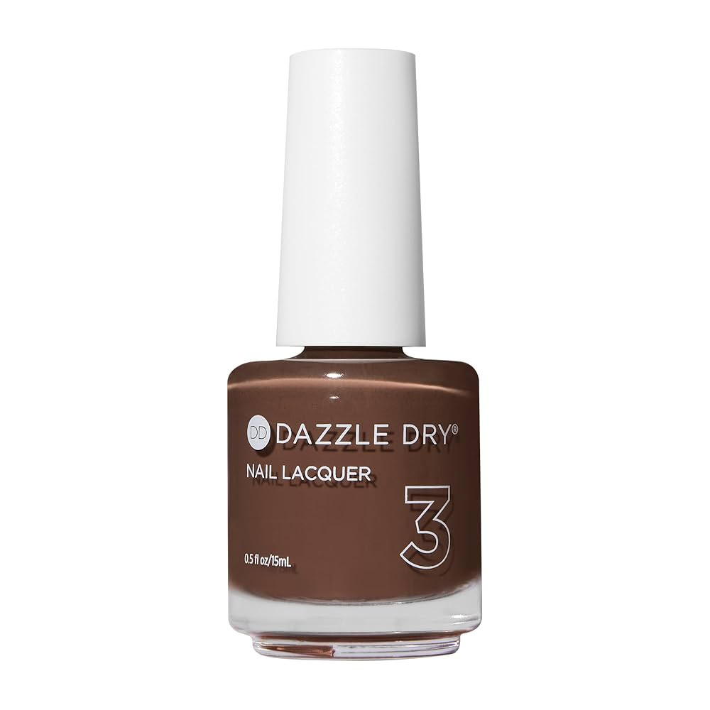 Dazzle Dry Nail Lacquer (Step 3) - Fringe - A milk chocolate brown. Full coverage cream. (0.5 fl ... | Amazon (US)
