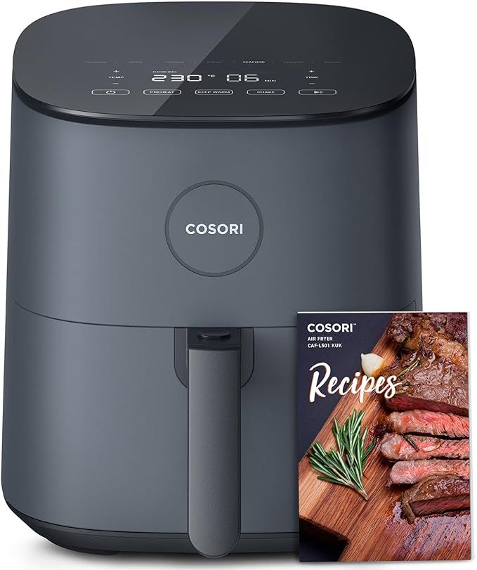 COSORI Air Fryer 4.7L, 9-in-1 Compact Air Fryers Oven, 30 Recipes Cookbook, Max 230℃ Setting, D... | Amazon (UK)