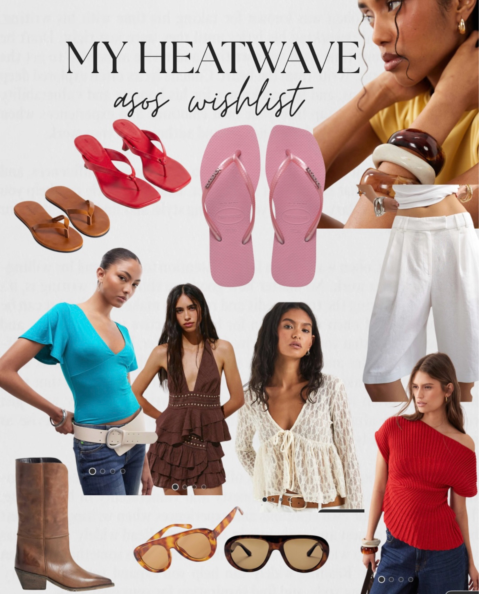get your asos order in before the heatwave hits⭐️🌶️

asos wishlist, asos order, new in asos, fashion inspi, summer outfits, summer inspiration, outfit inspi, fashion inspo 

#LTKsummer #LTKeurope #LTKuk