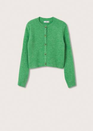Strickjacke mit Schmuckknöpfen | MANGO (DE)