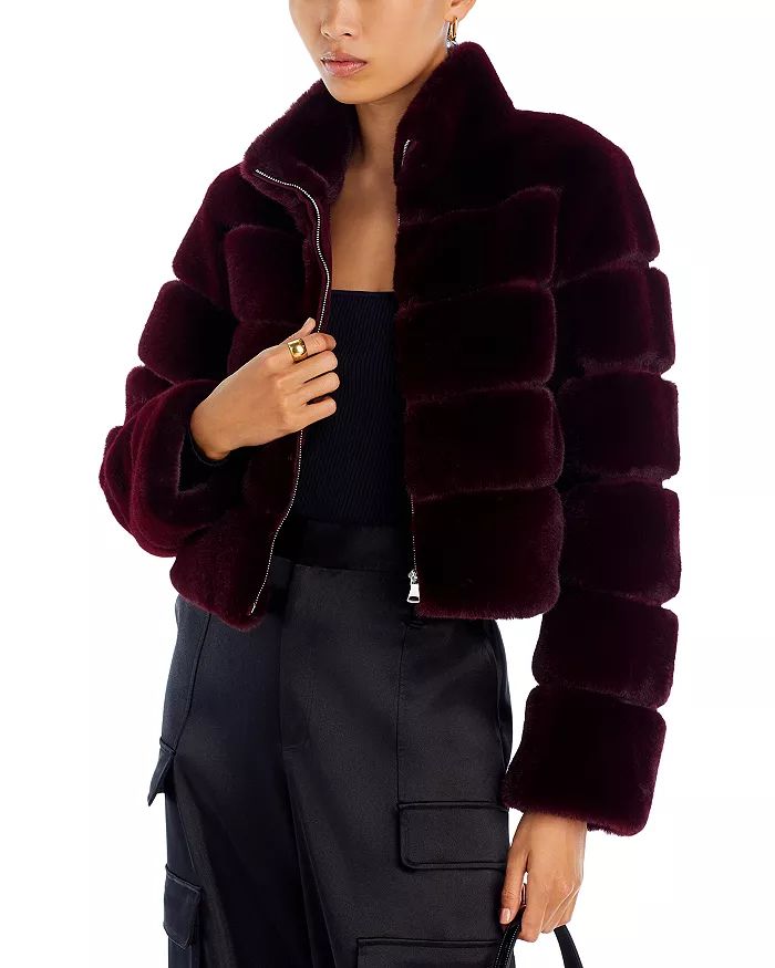 Tala Faux Fur Bomber Jacket | Bloomingdale's (US)