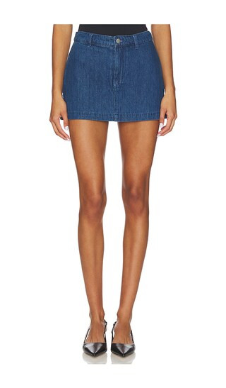 x REVOLVE Thalia Skort in True Blue Wash | Revolve Clothing (Global)