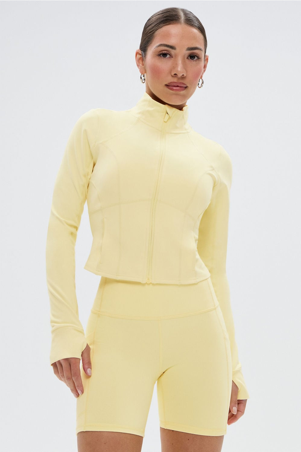 Perfect Storm Cropped Train Jacket | Fabletics