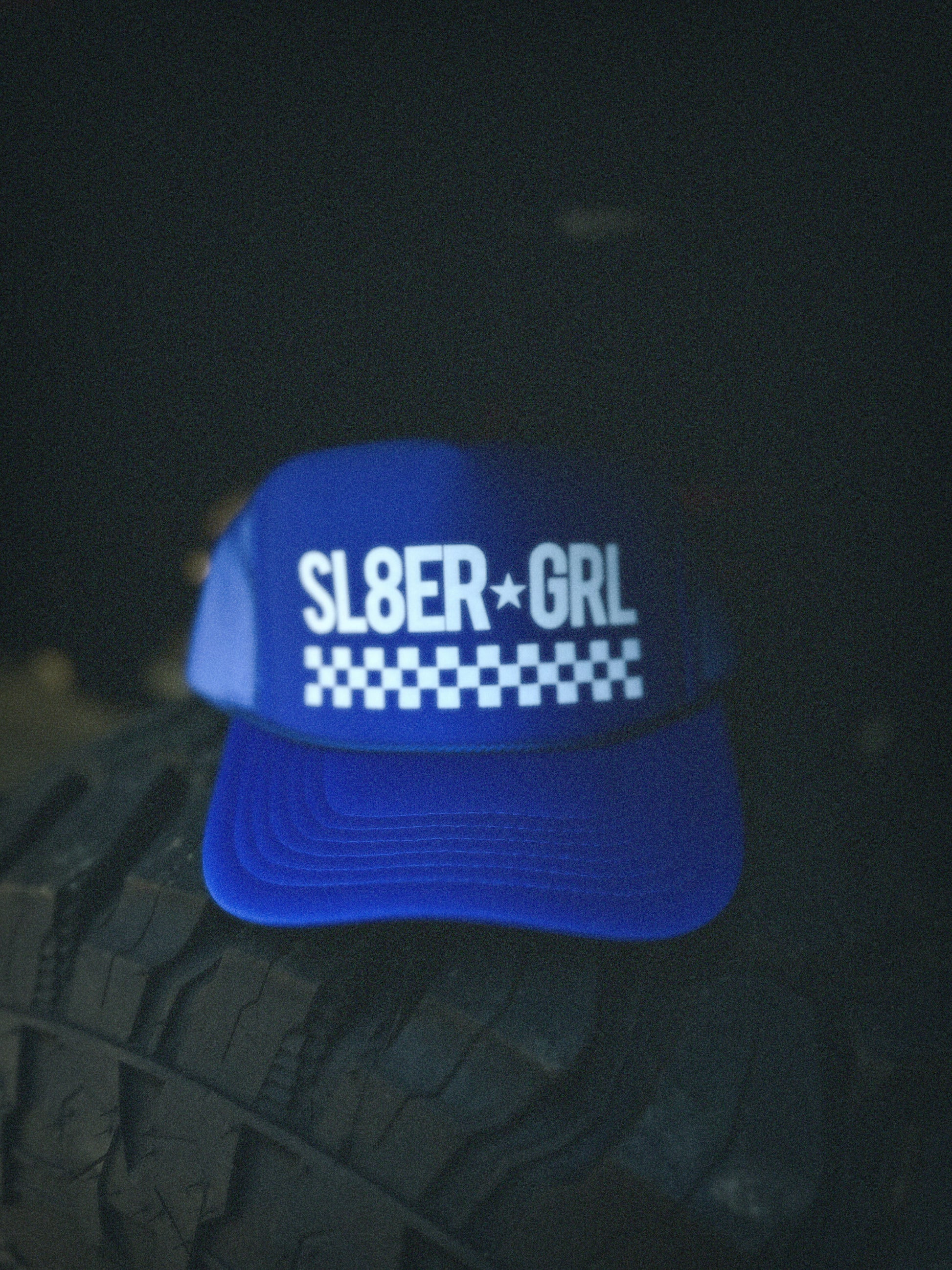 *BF* #SL8ERGRL Trucker Hat | Slater Vintage