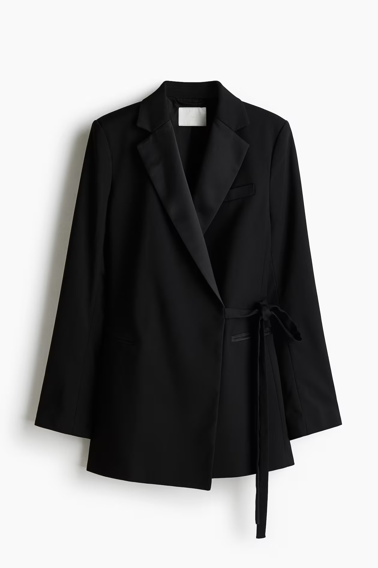 Tie-detail wrap blazer | H&M (UK, MY, IN, SG, PH, TW, HK)