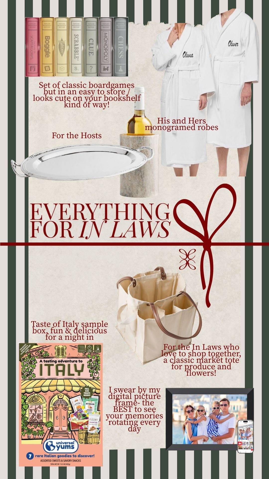 everything for in laws - gift guide for in laws 

#LTKGiftGuide #LTKHoliday