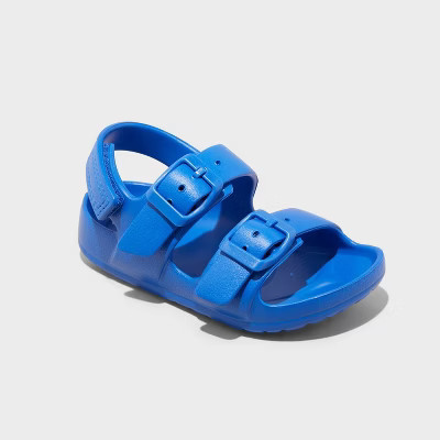 Toddler Ade Blown EVA Sandals - Cat & Jack™ Blue 9T | Target
