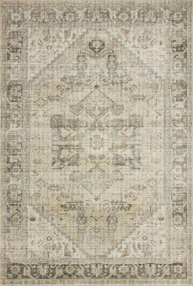 Loloi II Skye Collection SKY-13 NATURAL / SAND, Traditional 9'-0" x 12'-0" Area Rug | Amazon (US)