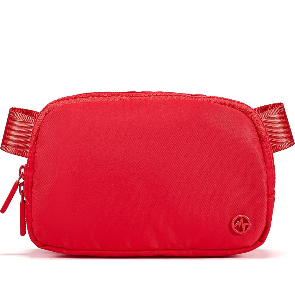 Pander Two Way Zipper Fanny Pack Nylon Everywhere Belt Bag for Women, Water Repellent Waist Packs... | Amazon (US)