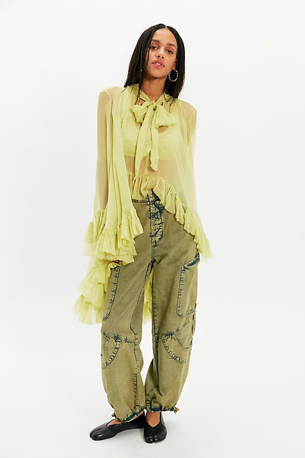 Full Sleeve Frill Top | Free People (Global - UK&FR Excluded)