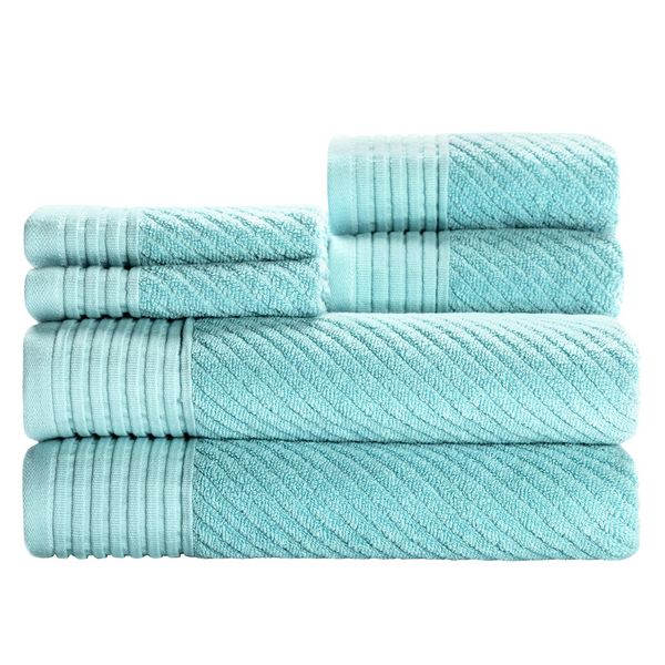 Adagio Towel Collection - Aqua | Z Gallerie