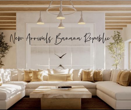 Beautiful new arrivals from @bananarepublichome

Sectional, sectional sofa, neutral decor, living room decor




#LTKstyletip #LTKfamily #LTKhome