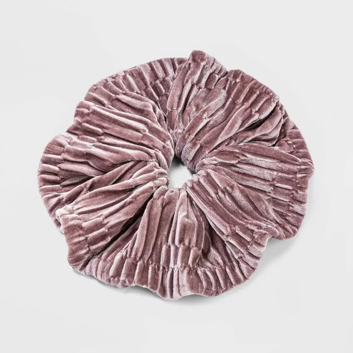 Pleated Velvet Jumbo Hair Twister - A New Day™ | Target
