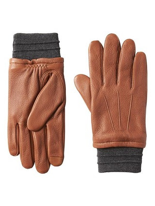 Deerskin Texting Gloves | Banana Republic US