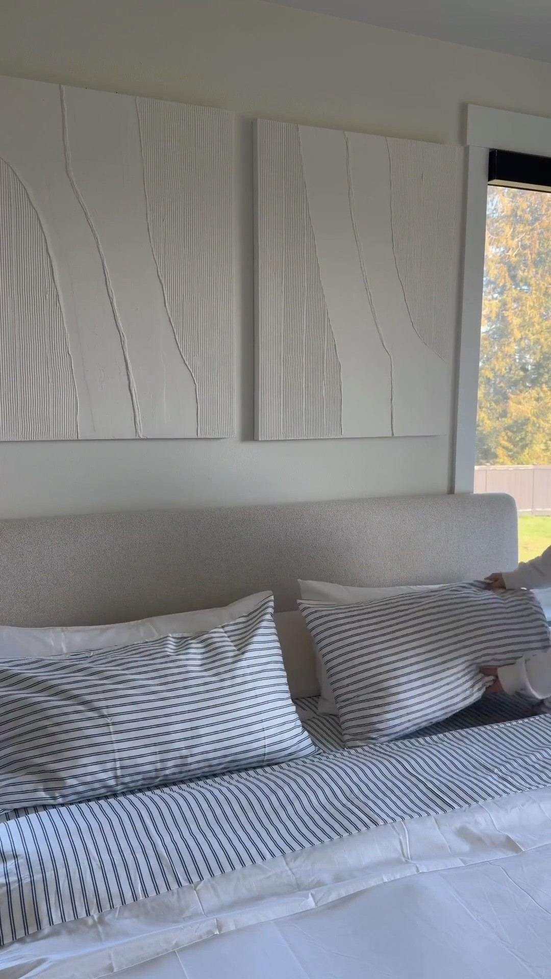 early spring vibes with my favorite Brooklinen pieces ☁️🌿 save 20% off sitewide and up to 50% off select bundles, running from February 9th through February 19th! @Brooklinen #BrooklinenPartner 