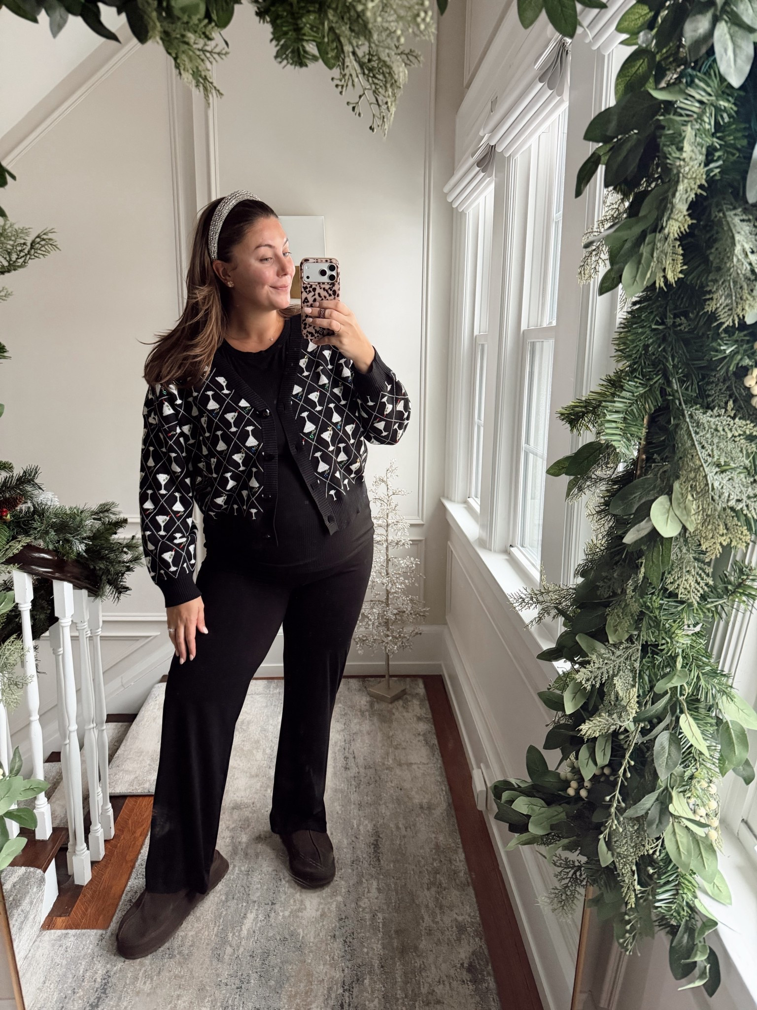 Sharing similar cardigans, wearing 18 in tank, XL in pants. 

#LTKootd #LTKMidsize #LTKBump