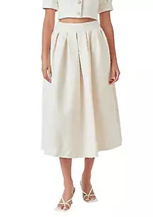 Endless Rose Tweed Maxi Skirt | Belk