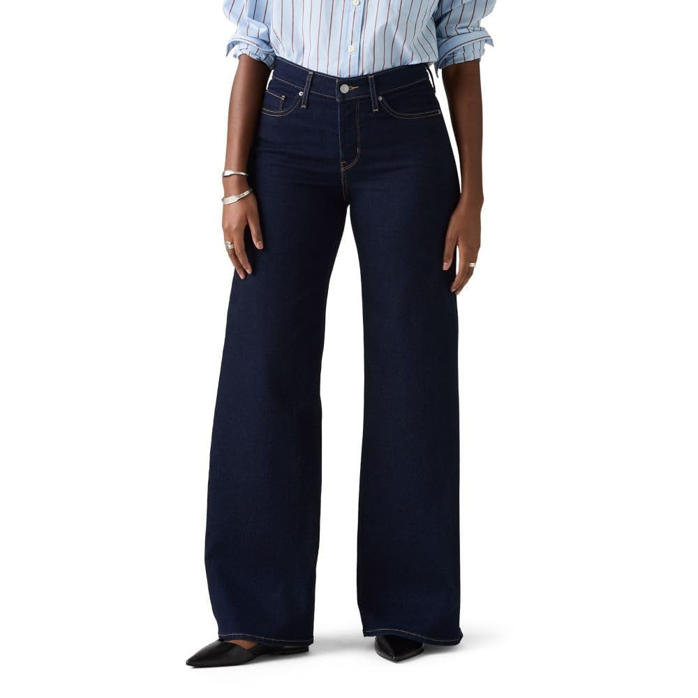 Levi's Women's 318 Shaping Wide-Leg Jeans (Also Available in Plus) | Amazon (US)