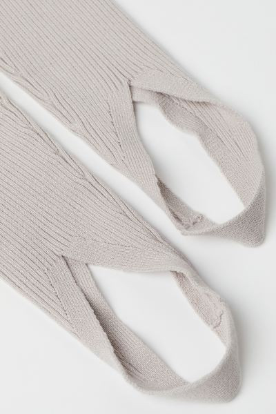Ribbed Stirrup Leggings | H&M (US + CA)