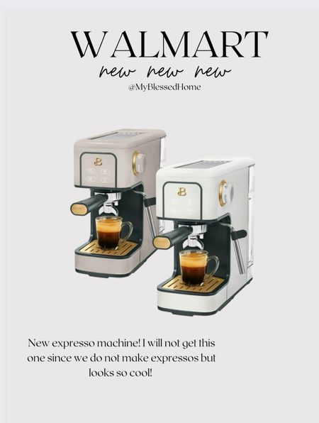 Walmart new expresso machines 

#LTKfamily #LTKhome