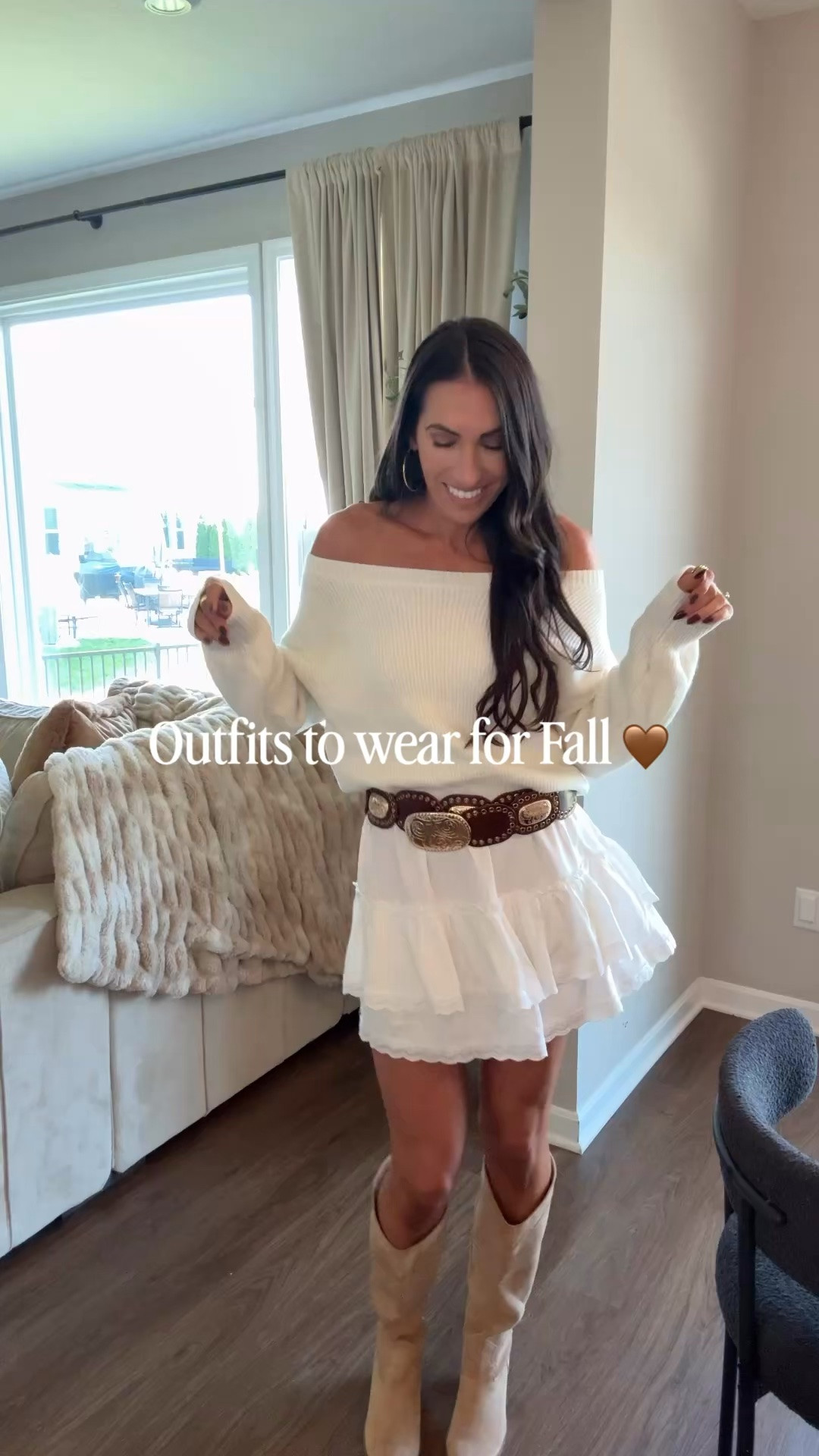 Chic outfit ideas for fall 💘🍂🤎 comment SHOP & I’ll send you all the links! Code NLheart15 will get you 15% off orders over $70 USD @Cupshe 

  #cupshe #cupshepartner #SoftSeason #TransitionalStyle #LayeringEssentials EarlyFall FallIntoCupshe fallfashion outfitideas