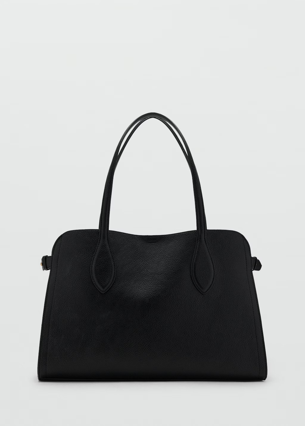 Mittlere Tasche in genarbter Lederoptik - Damen | MANGO Österreich | Mango EU