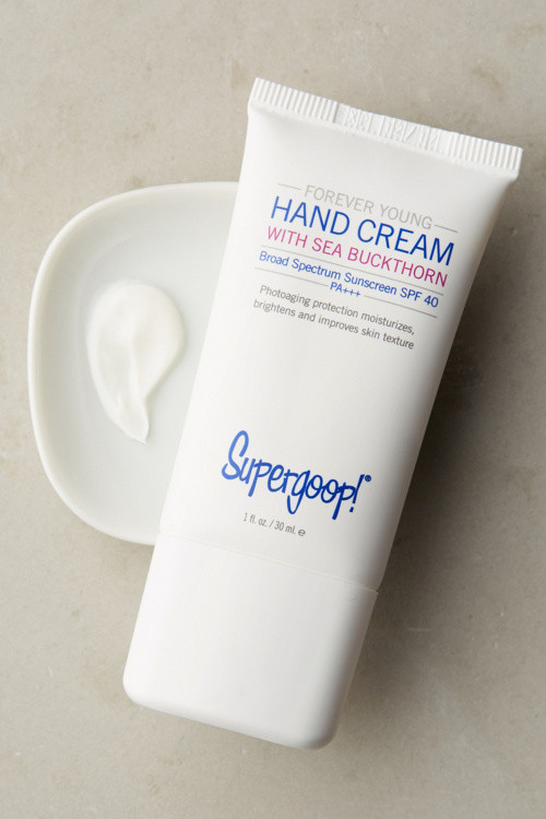 Supergoop! Mini Forever Young Hand Cream With Sea Buckthorn | Anthropologie (US)