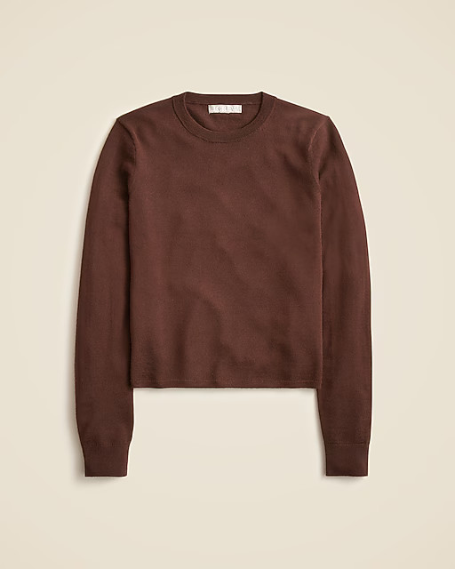 Carolyn fitted crewneck sweater in merino wool | J. Crew US