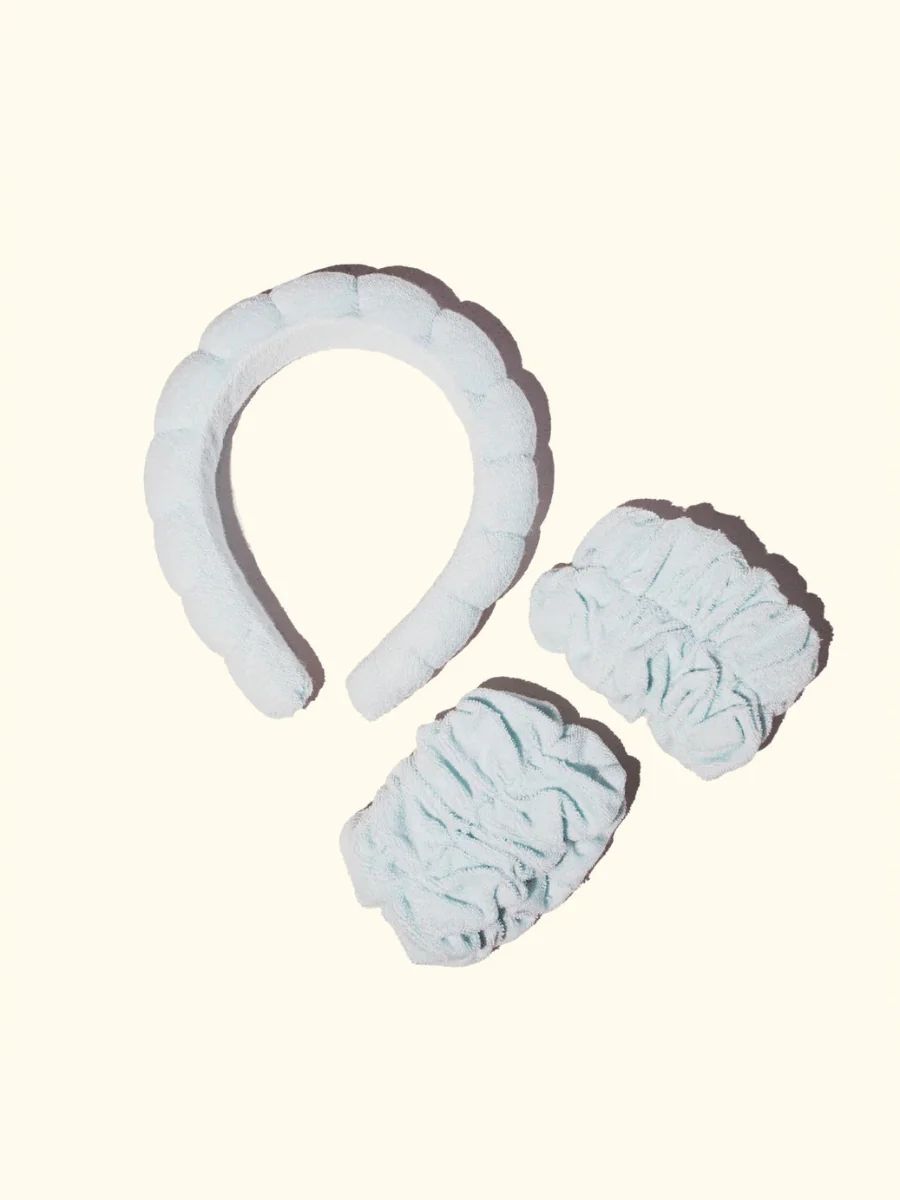 Musee Light Blue Headband + Wristband | SculptHouse