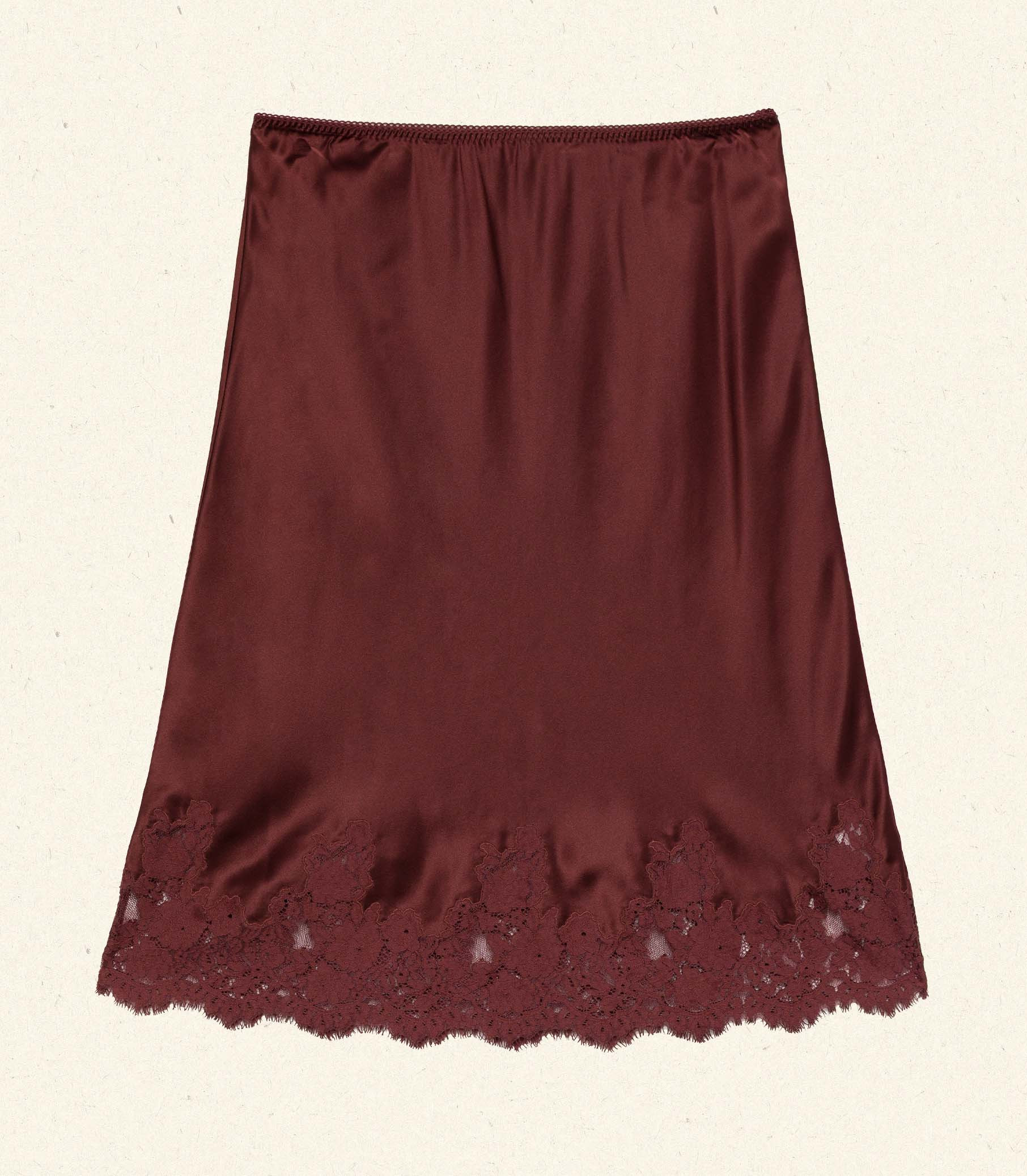 Elowette Skirt - Cafe Brun | DÔEN | DOEN