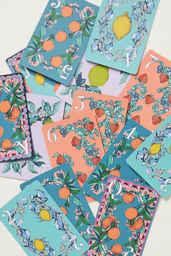 Alexandra Farmer The Flock Playing Cards | Anthropologie (US)