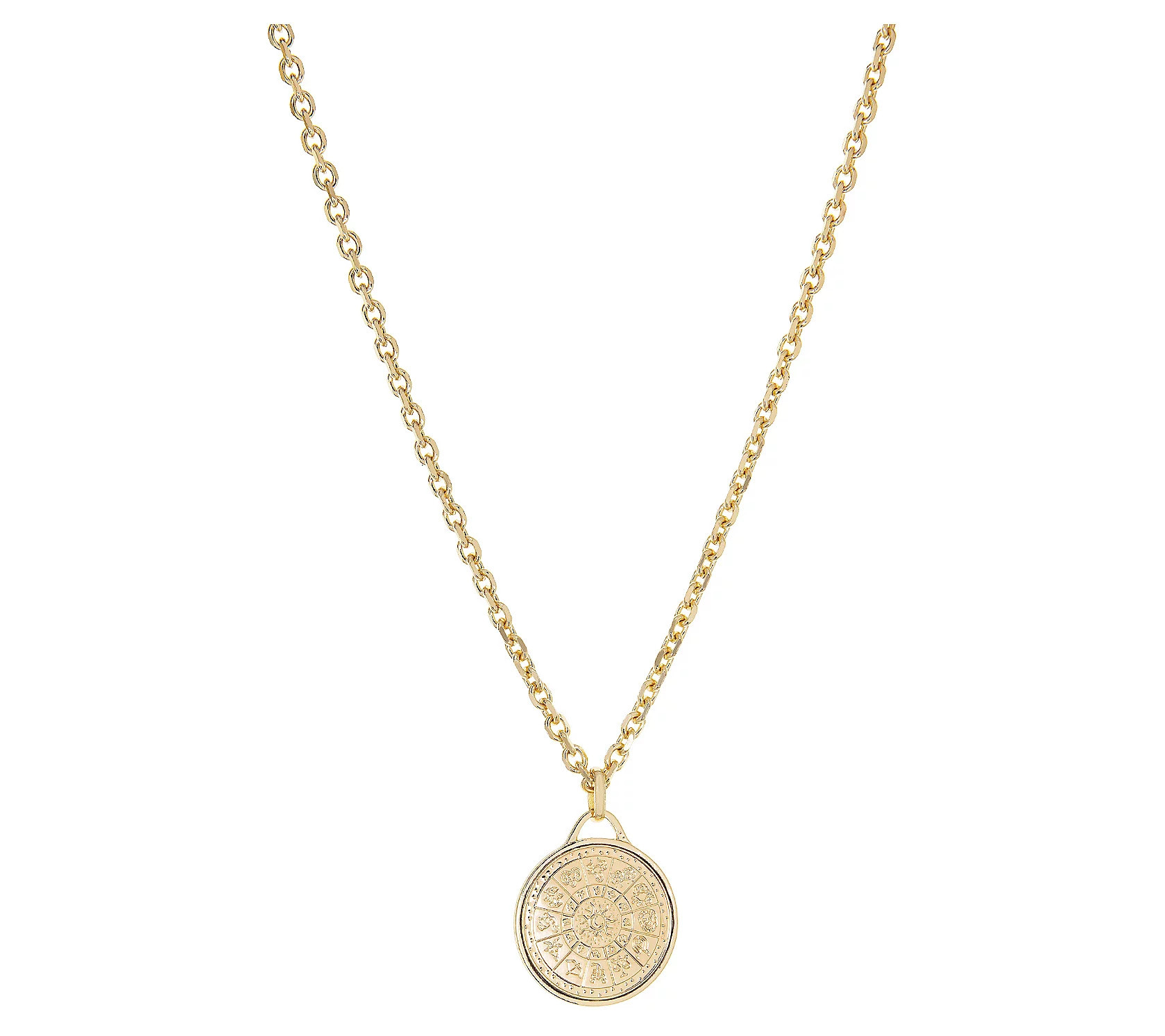 Marlyn Schiff Zodiac Pendant w/ Chain | QVC