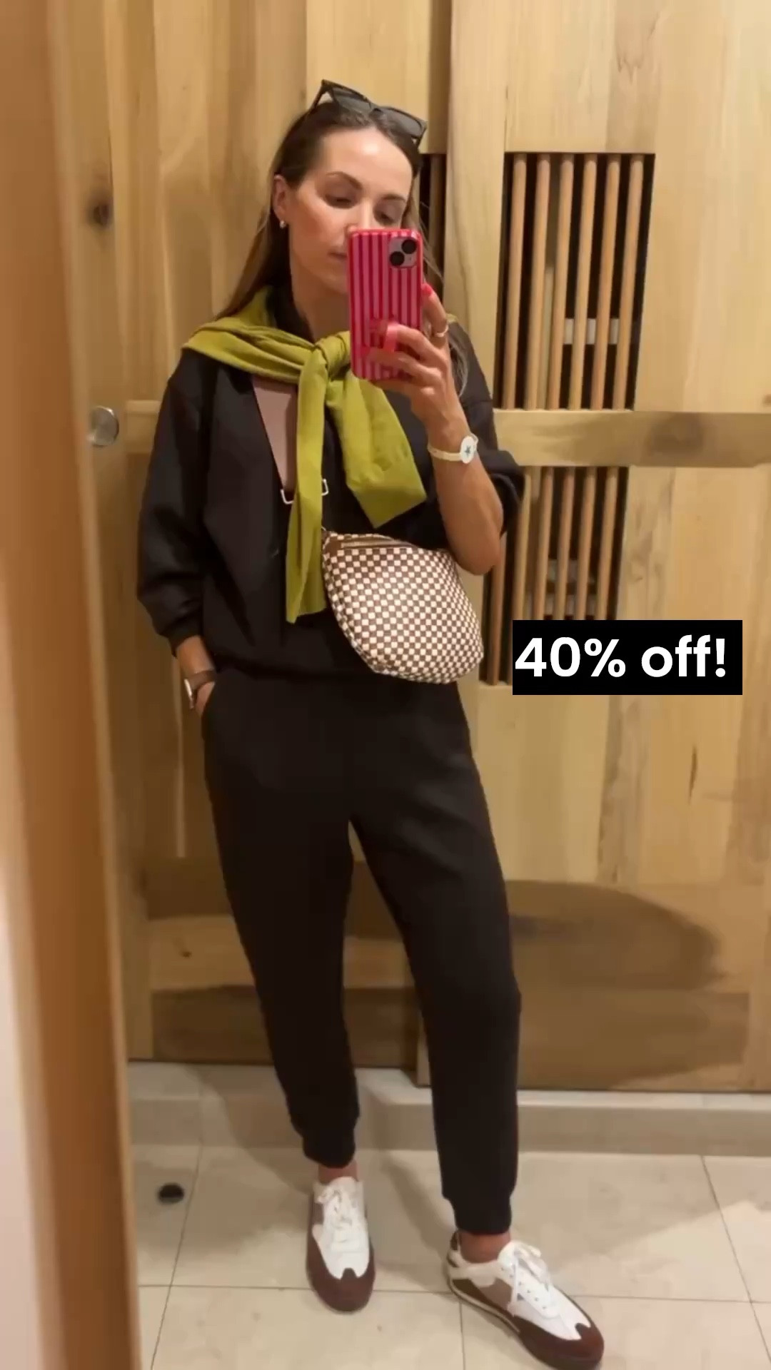 Travel outfit (give me all the chocolate brown) @oldnavy! I am in a small and it’s currently 40% off! 

#LTKTravel #LTKootd #LTKgrwm