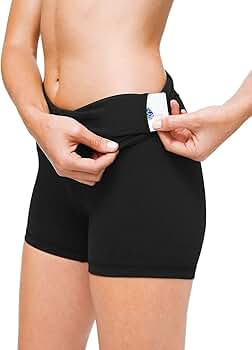 Womens High Waisted Shorts Butt Lifting Athletic Workout Volleyball Running Short Pants with Inne... | Amazon (US)