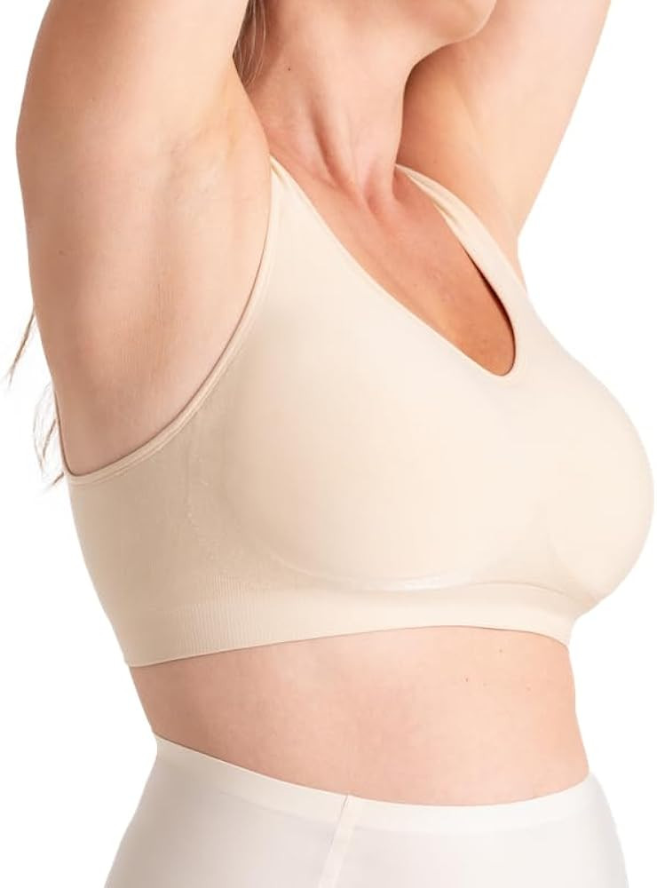 Truekind Bras for Women - Comfortable Wireless Support Bra, Seamless Full Coverage No Underwire B... | Amazon (US)