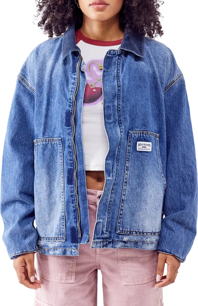 BDG Urban Outfitters Denim Workwear Jacket | Nordstrom | Nordstrom
