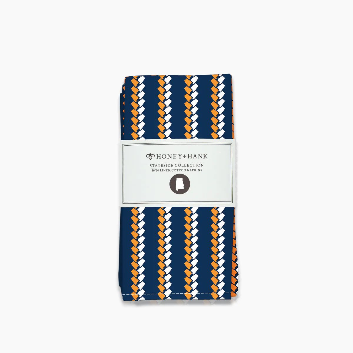 Alabama Stripe Napkins | Honey + Hank