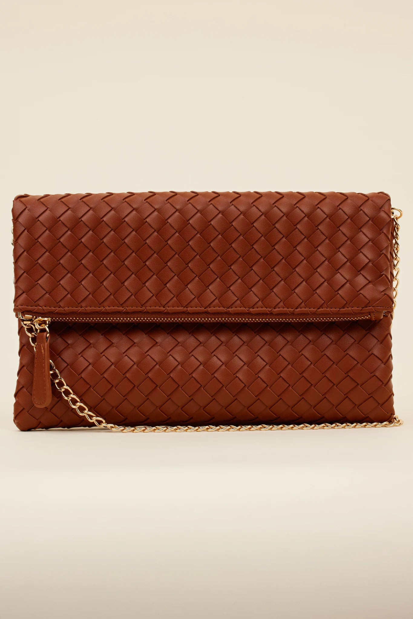 Grace Brown Woven Bag | Avara