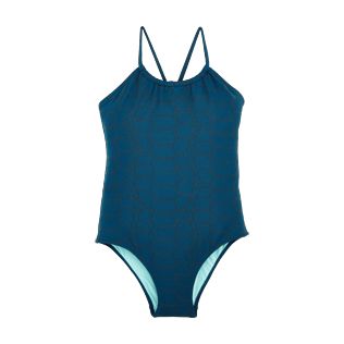 Girls One Piece Swimsuit Turtles Scales | Vilebrequin (US)