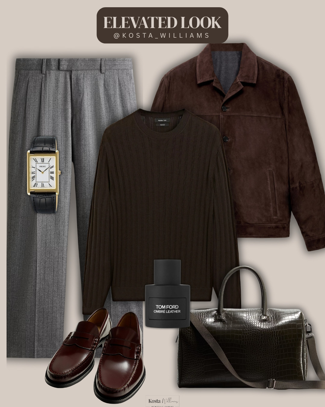 Elevated Brown Outfit Combination 

 

#LTKeurope #LTKstyletip #LTKherren