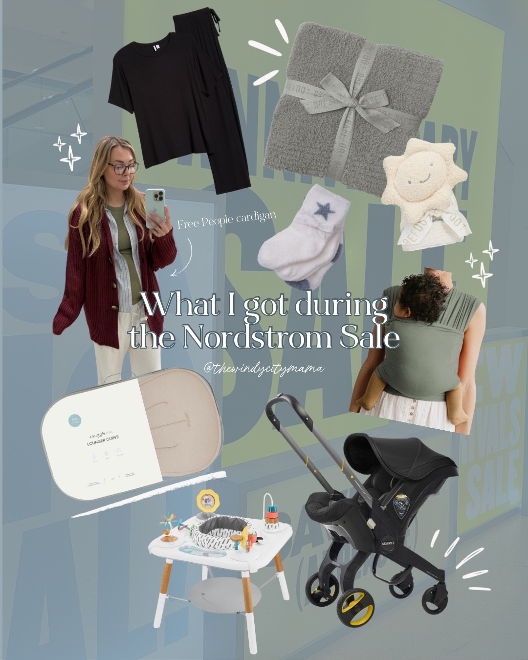 Small in the cardigan— SO soft!
Med in the jammies's

#LTKBump #LTKSaleAlert #LTKBaby