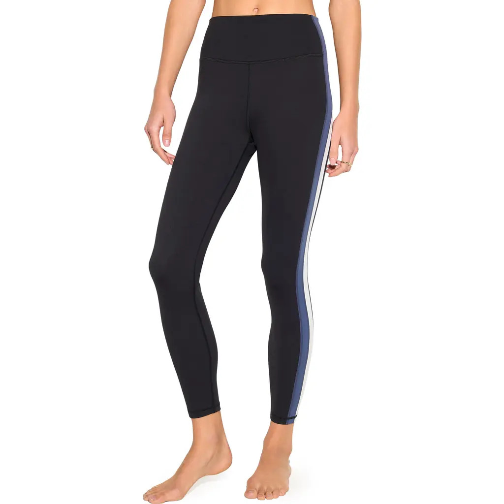 Spiritual Gangster Sage High Waist Leggings in Black at Nordstrom, Size X-Large | Nordstrom