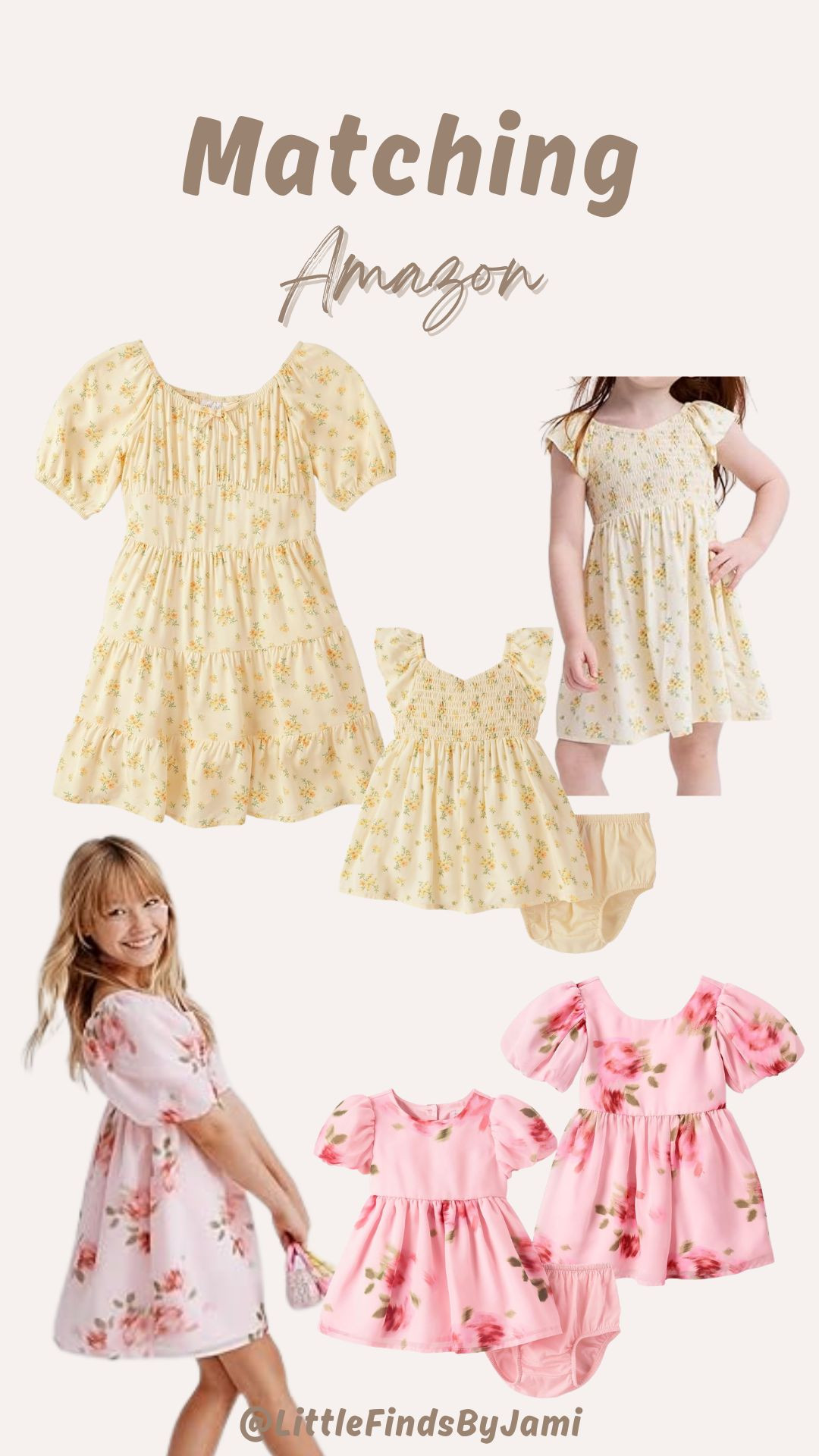 Baby, toddler and teen girls dresses. Amazon finds. Matching siblings outfits.  Dress. Spring summer. Easter outfit. Girl mom. Family pictures. Photos. Wedding guest. Flower girl. Cute. 

 

#LTKmomlife #LTKBaby #LTKKids