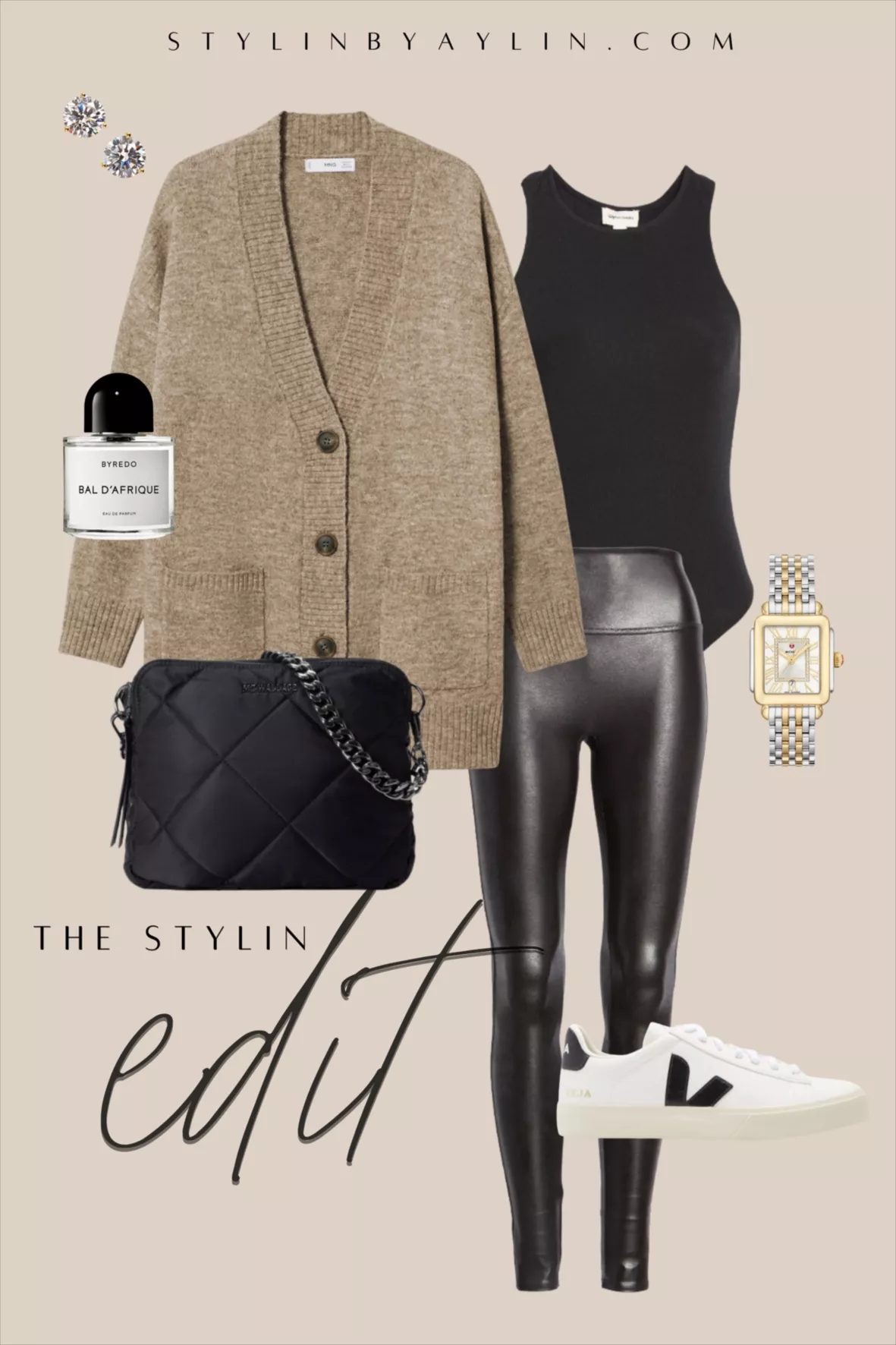 stylinbyaylin on LTK  Outfits with leggings, How to style leather