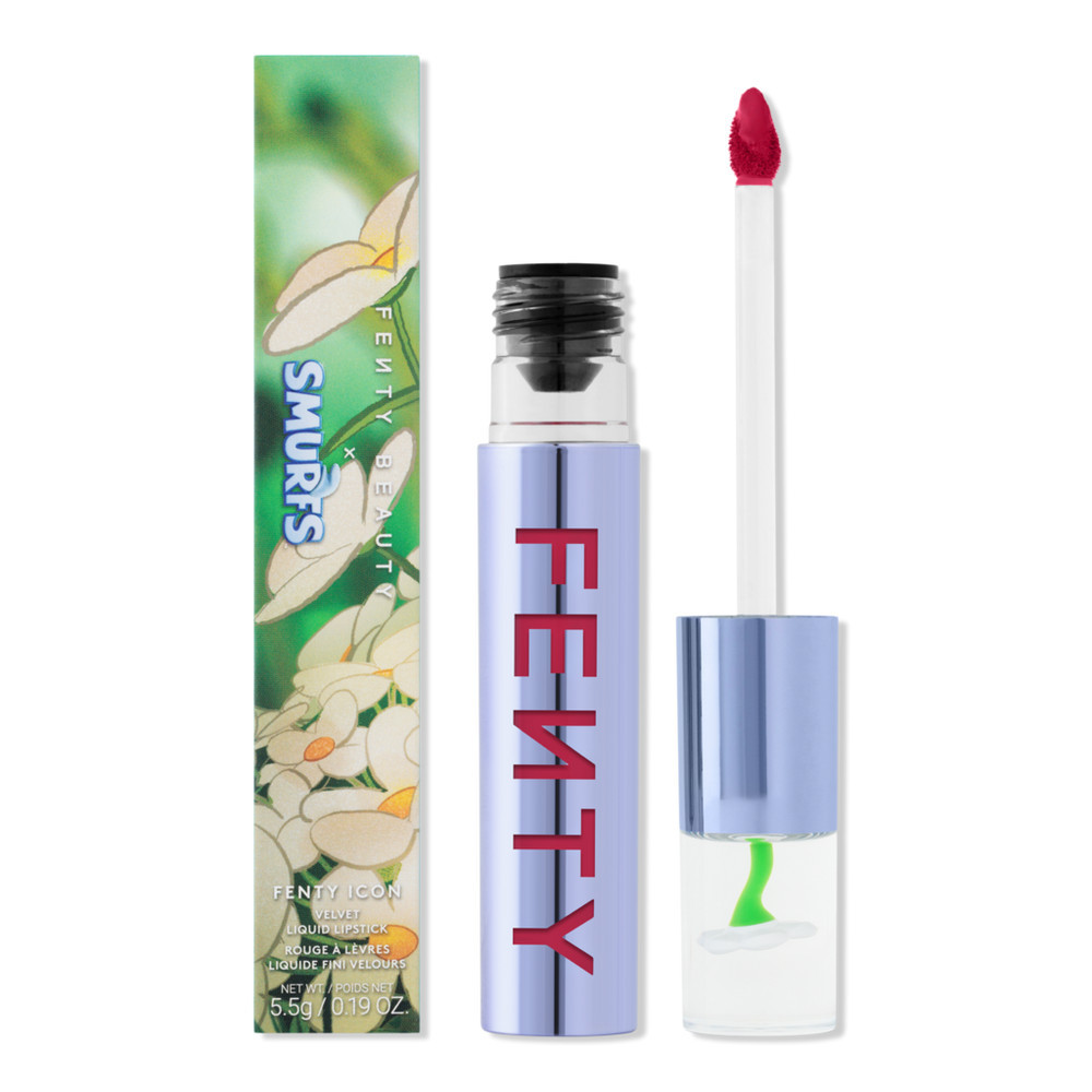 FENTY BEAUTY by Rihanna Fenty Icon Velvet Liquid Lipstick - SMURF'MELON | Ulta