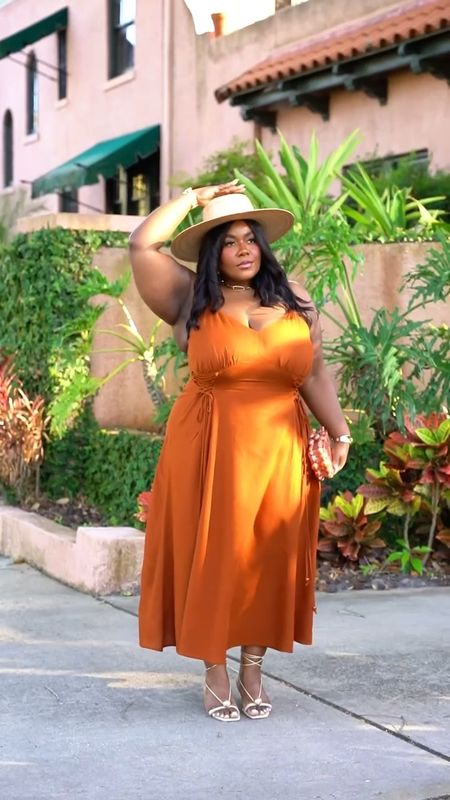 Linen dress of my dreams. The color, the fit, the fabric?! All 10s. And on sale! Wearing a size 20 and strapless bra. 

Plus Size Dresses, Spring Dresses, Vacation Outfit

#LTKplussize #LTKfindsunder100 #LTKfindsunder50