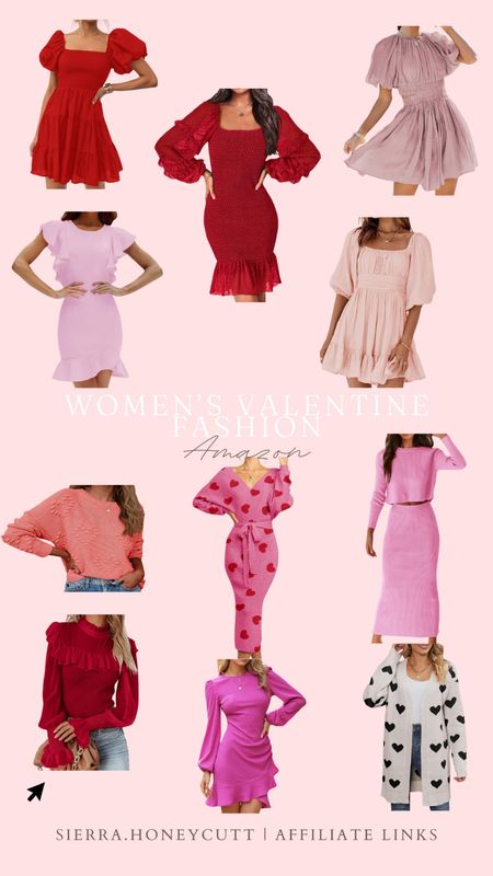 Amazon, Amazon style, Amazon fashion, Valentine’s Day, love, pink, red, hearts, matching sets, sweater set, sweater dress, midi dress, mini dress 

#LTKfindsunder100 #LTKSeasonal #LTKstyletip