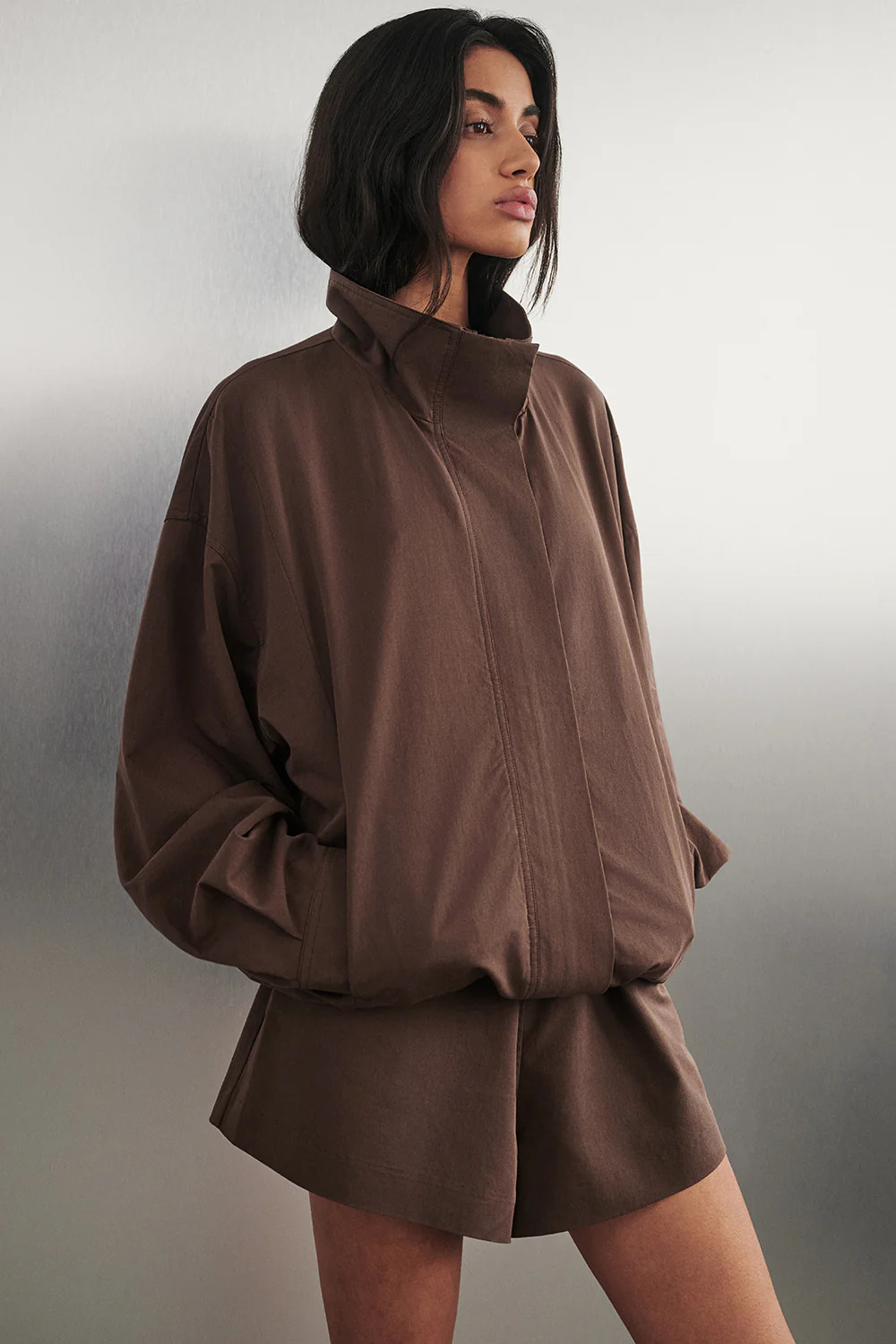 RORY MILK CHOC LIGHT TRACK JACKET | DISSH